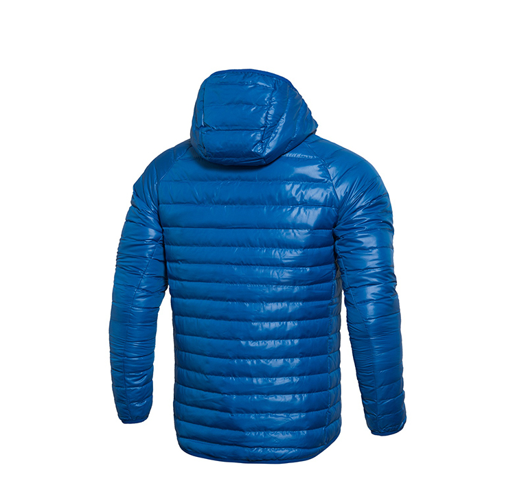 Li Ning ngắn xuống áo khoác thể thao nam loạt cuộc sống ấm áp trùm đầu 90% vịt trắng xuống đồ thể thao áo phao 2 mặt