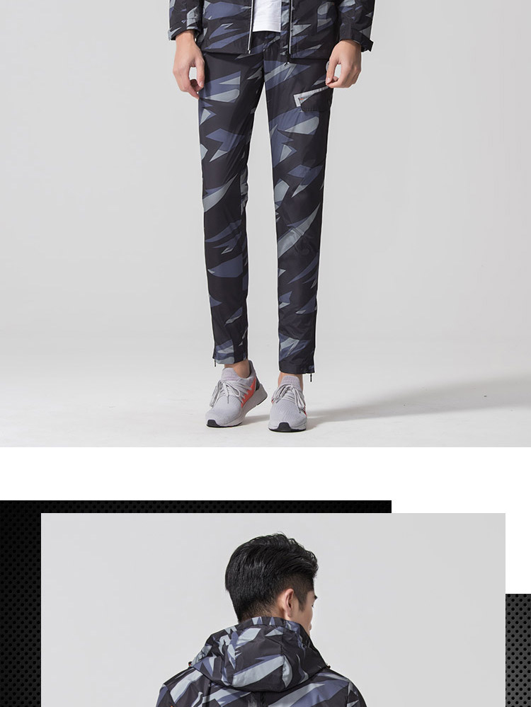 Áo gió Li Ning nam mới Wade series dài tay phù hợp với áo gió trùm đầu áo khoác mùa đông dệt thể thao áo khoác gió uniqlo