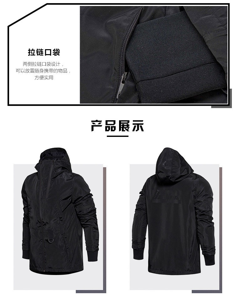 Li Ning áo gió nam bóng rổ mới loạt dài tay windproof phù hợp với đội mũ trùm đầu áo sơ mi nam dệt mùa xuân và mùa thu thể thao áo khoác nam mỏng nhẹ