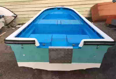5 3 5 8 6 8 m fiberglass speedboat yacht fishing boat fishing boat outside the wall-mounted air-conditioning motor