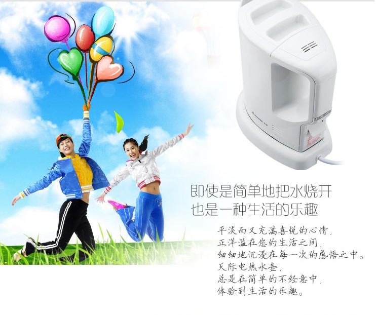 Ấm đun nước điện Temony / Horizon ZDH-110A - ấm đun nước điện ấm đun nước lock&lock