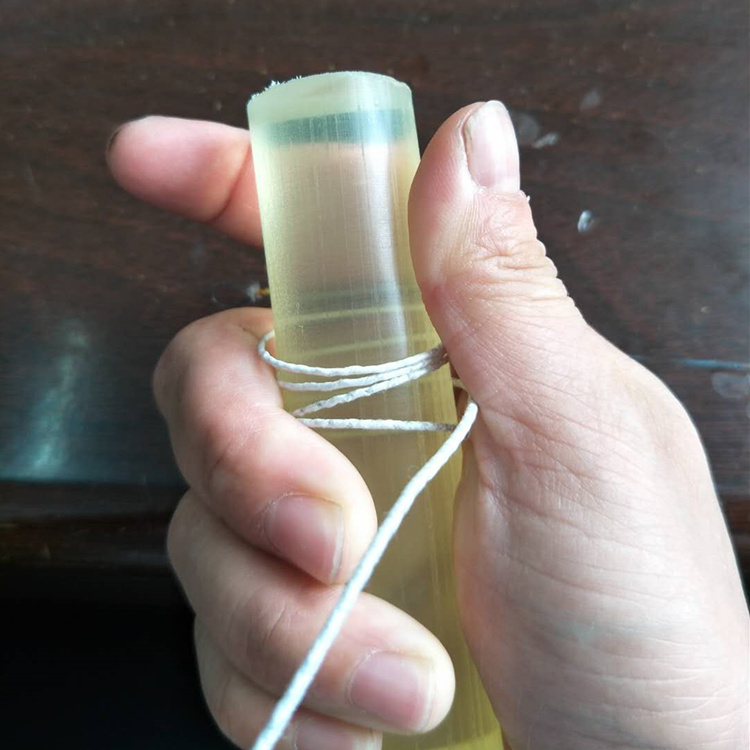 Guqin winder solid PU winding rod Ketan ebony elastic string rod non-slip steel string ice string wire string universal