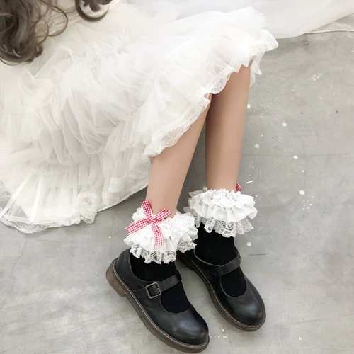 Кружевные носки, стиль Лолита, французский стиль