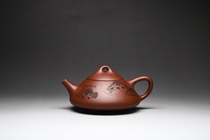 Yixing purple sand Gao Gongli Shangqing Zenju teapot bottom trough green 320cc Bao Zhiqiangs disciple ask the owner for the actual price