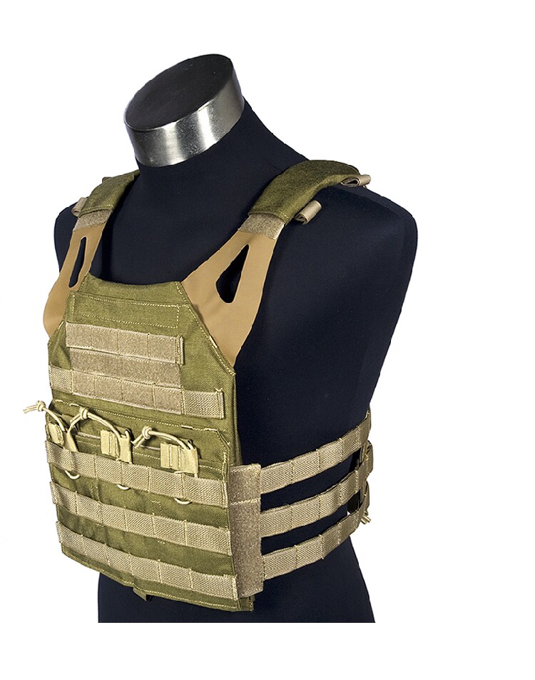 FlyYE Xianong JPC Lightweight Rapid Response Action Tactical Vest Mud Wolf Brown Black Green