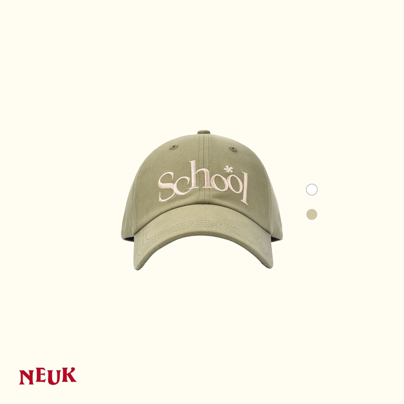[Same Style as Zuo Hang Qi Yandi] Neuk "Anywhere" Baseball Cap School Series