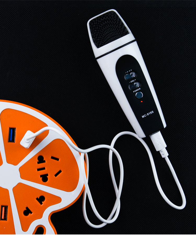 mic cloud Mc919a quốc gia K bài hát micro tụ điện thoại di động Apple Andrew oppo Huawei hát cáp micro chuyên dụng mic máy tính