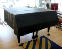 Custom large playing triangular charmonica cover moisture-proof drying in pint PU leather triangular piano dust cover