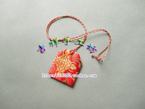  Auspicious handmade workshop]Auspicious small bag amulet bag size:5*6cm Number:H08001]