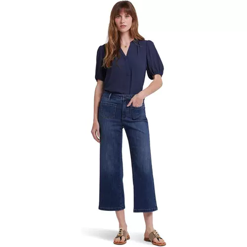 Штаны, джинсы для отдыха, высокая талия