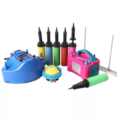 Balloon decoration arrangement props manual balloon pump pedal balloon pump motor pump