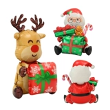 Рождественская трехмерная игрушка, мультяшный воздушный шар, в 4d формате