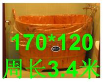 Disposable wooden barrel bag bath bath bag folding bath cylinder film bath tub bag spa bag cleaning bag 120X170cm