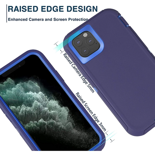 Apple, совместимый чехол для телефона защищен от пыли, воды и ударов, iPhone 11, матовая силиконовая защитная сумка, iphone, 11promax, защита при падении, 14promax, «три в одном», увеличенная толщина, 12