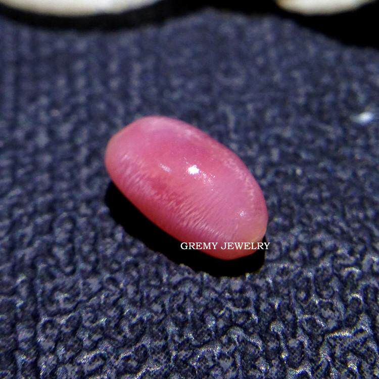 天然野生海螺珠孔克珠裸珠0.78克拉粉色满火焰纹：💎珍稀瑰宝，打造独一无二的你！ -裸珠-淘宝好物网