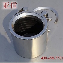 Stainless Steel Toothed Ring Marine Piping Connector Stainless Steel Quick Snap Ring Tooth Ring Connector Pipe Butt 304