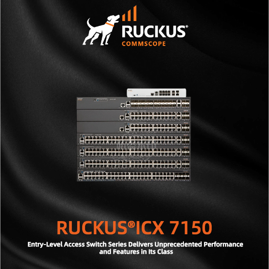 U.S. Ruckus RUCKUS ICX 7150 Series Switch POE Switch Enterprise Switch