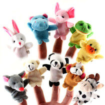 Animal finger puppet hand puppet storytelling doll newborn appease parent-child toy kindergarten language area material