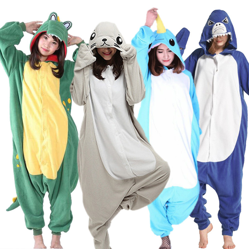 Cos Costume Props Cartoon Sea Animals Whale Crocodile Shark Seal Annual Meeting Performance Anime Jumpsuit for Men Cos Costume Props Cartoon Sea Animals Whale Crocodile Shark Seal Annual Meeting Performance Anime Jumpsuit for Men