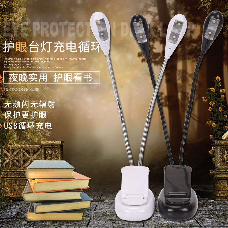 Music score lamp spectrum stand lamp spectrum desk lamp LED small desk lamp clip lamp clip type rechargeable desk lamp piano lamp
