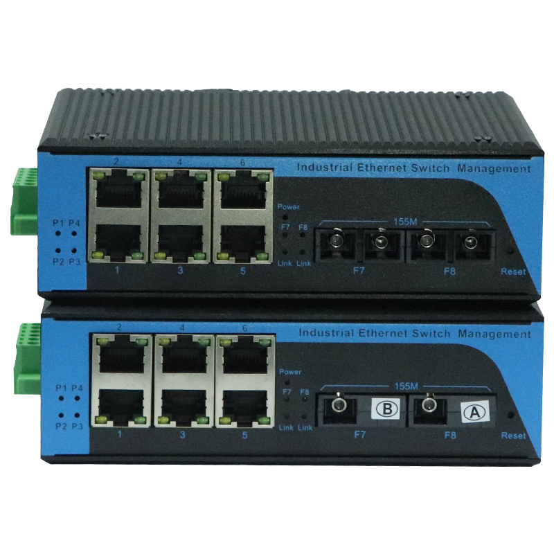 aopre欧柏工业级交换机解析:全千兆8光8电环网交换机的技术特点与应用