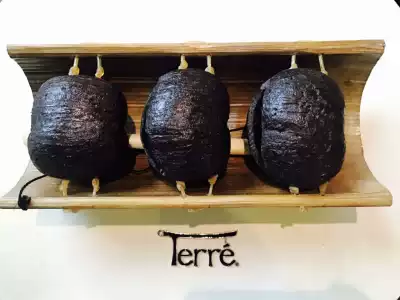 Derui Terre Palm fruit wood agogo Latin ringing group Multi-tone percussion instrument African imported musical instrument