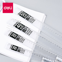 Able Plastic Ruler 20cm30cm40cm50cm60cm Drawing Transparent Ruler Student Office Ruler