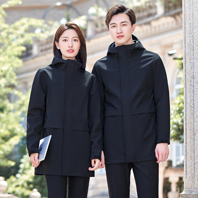 Unisex Parka Cotton Jacket Winter Workwear Cotton Coat Thickened Outerwear 4S Hotel Mall Property Work Uniform Unisex Parka Cotton Jacket Winter Workwear Cotton Coat Thickened Outerwear 4S Hotel Mall Property Work Uniform