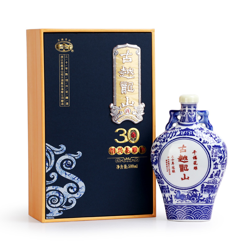 紹興酒古越龍山陳醸30年 – 紹興酒ジャパン株式会社