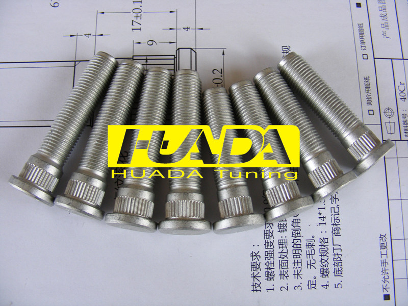 Huada Huada High Strength 12 9 Hub Lengthened Bolt Hub Lengthened Screw Hub Bolt