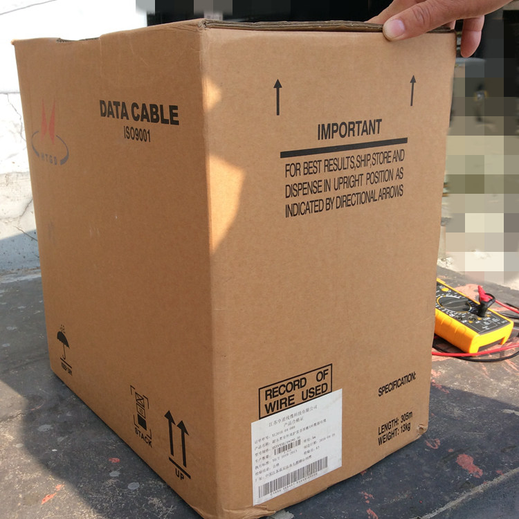 Jiangxi Putian Hengtong Datang Telecom Class 6 Gigabit network cable 4*2*0.57 oxygen-free copper has been tested