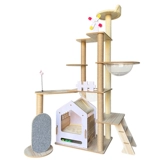 Ветряная мельница для кошки скалолаза кошачья гнездо встроенная кошачья крыш