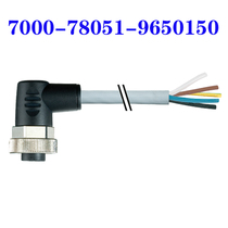 7000-78051-9650150 Moorr 7 8 female 90 ° with cable PUR 5