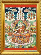 Customized Ningmaba Universitys successful conversion picture Lotus Master conversion mirror photo paper plastic seal thangka