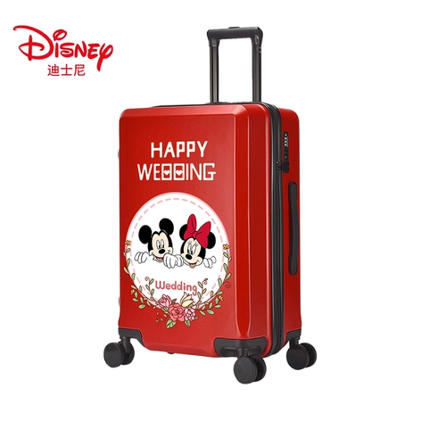 Дисней, чемодан, красная коробка для невесты, 20 дюймов