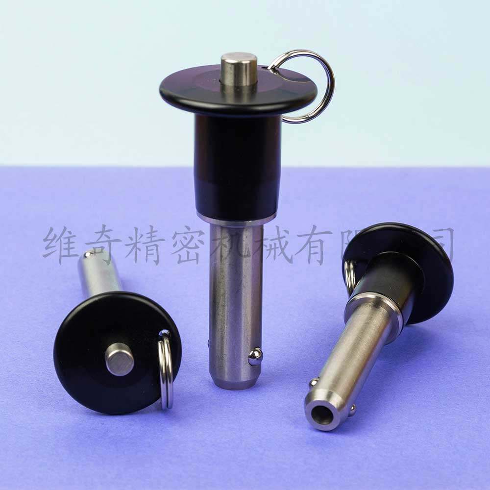 Quick release pin substitute with BLP button operation ball lock pin Outer diameter 6 8 10 12 safety pin Positioning fastener