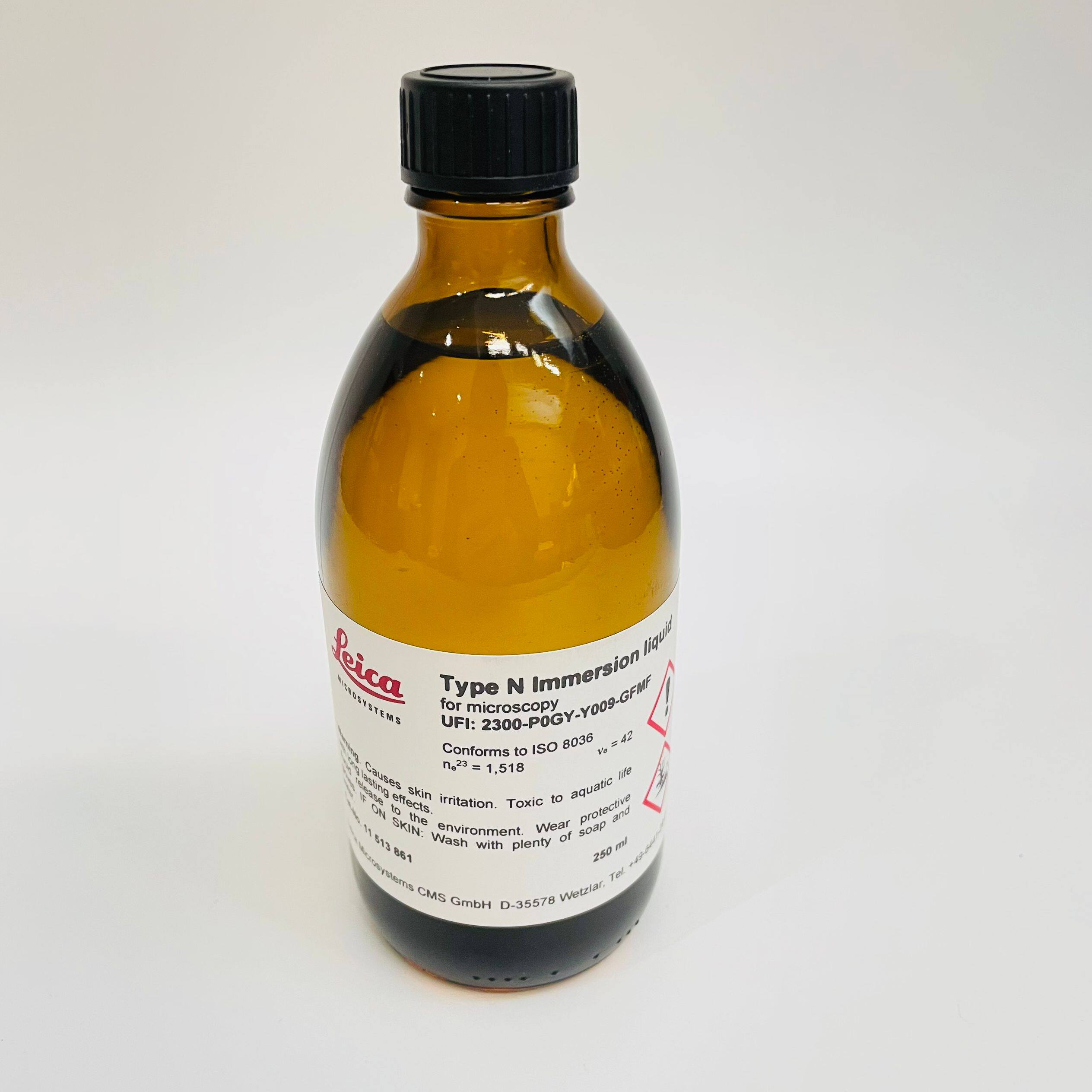 德国原装进口徕卡Leica莱卡Type N显微镜浸油250ml香柏油11513861