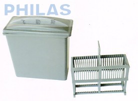 病理标本组织24片装塑料染色架飞勒斯塑料染色缸PHILAS抗原修复盒