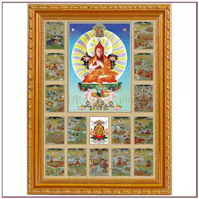 Tim Fuhui is married to the Buddha statue Bodhisattva Thangka painting Tibetan Buddha statue Dharma King Ruyi Bao Biography Photo Shaped 65