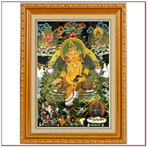 tian fu Hui five name wealth huang cai shen thangka become attached to the Tibetan Buddhist Tantric Mandala spell round Buddha paintings 56
