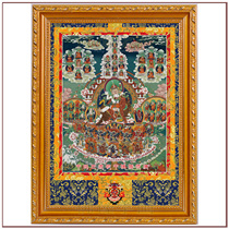 Tianfu Hui Ning Maba University a complete Lotus Master conversion mirror Tibetan Buddhism Tanjama mantras Buddha statue 432