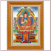 Tien Fuhuis painting of the King of Ruyi Bao Tibetan Tantric Law King Jin Mei Peng Tso Master 64789