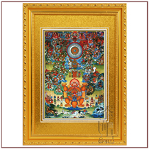 Tianfu Hui made Manjusri twelve Zodiac nine palace gossip knot knot gossip Tibetan Buddhism Tantra mantras wheel 5647