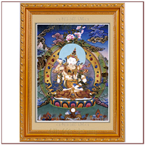 Tim Fuhui Vajra Vajra-Gated Tibetan Buddhism Tantric mantras wheel Buddha statue hanging picture frame Thangka 3468
