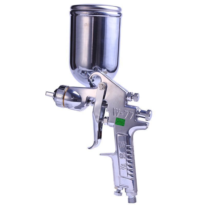 W71W77 spray gun paint gun 1 3 1 5 3 0 upper pot lower pot car paint gun spray tool