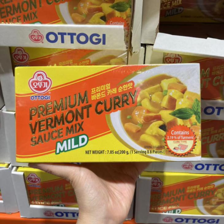 Costco Korean Import Ottogi Original Apple Curry 200g*3