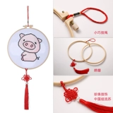 Детская подвеска ручной работы, китайский гороскоп, коллекция 2021, с вышивкой