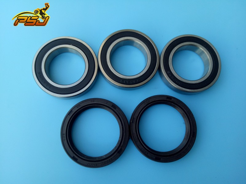 Zheng 尔 歼 1 歼 5 Titan Zhenglin Yaxiang LX250LD450 phụ kiện đua xe off-road phía trước và phía sau mang con dấu dầu vòng bi chịu lực dọc trục