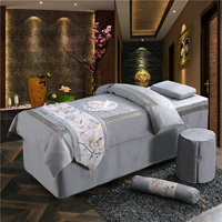 Серый хлопок и льняной тканый ремень