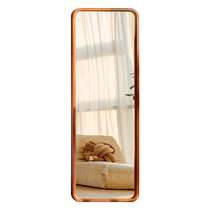 Solid wood mirror full-length mirror design dressing mirror floor mirror home living room fitting mirror wall-mounted wall-mounted bedroom mirror